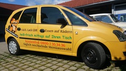 mobiles Essen, bequem zu Hause Mittagessen - in hochwertigem Porzellangeschirr - täglich wechselnde Menüs mit Suppe, Salat, Hauptgericht und Dessert - jeden Tag, oder wenn Sie mal einfach nicht selber kochen möchten. Ideal im Krankheits- u. Pflegefall