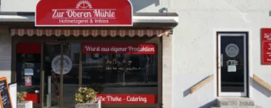 mittags gut und lecker Essen in der Hofmetzgerei zur oberen Mühle in Gilching - Tagesgerichte - Business Lunch - Mittagstisch - Restaurant -